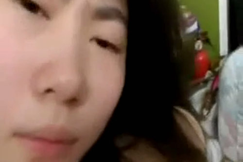 Home alone chinese teen having sex with her boy friend